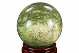 Polished Serpentine Sphere - Pakistan #124313-1